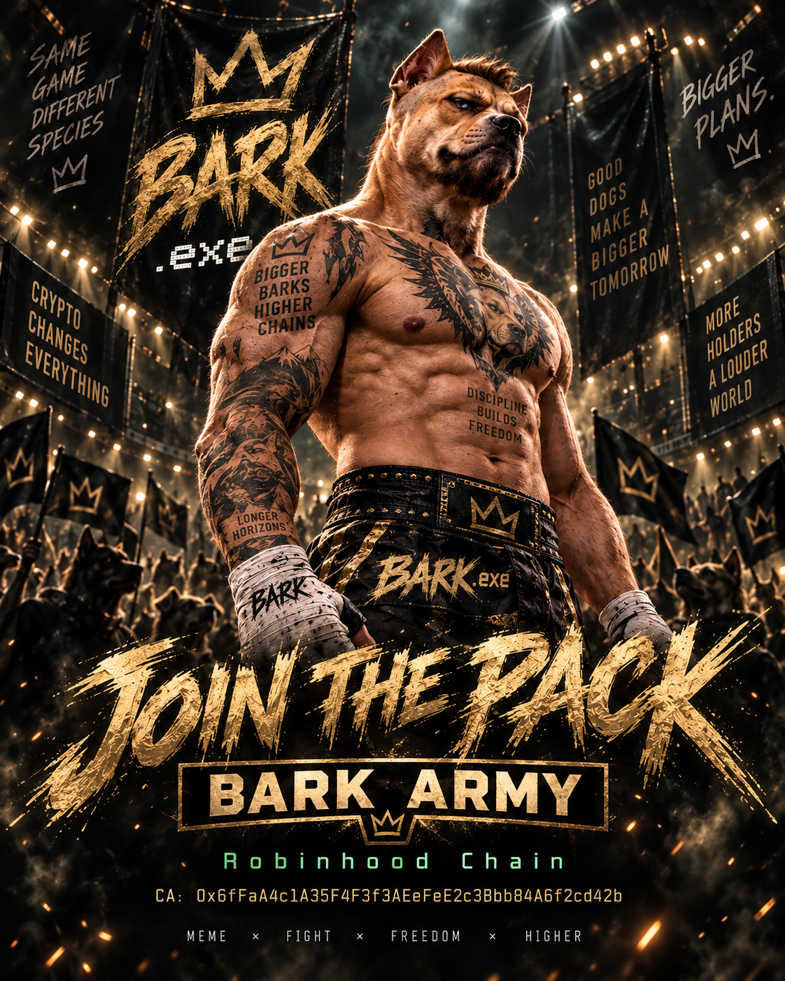 Join the BARK Army artwork